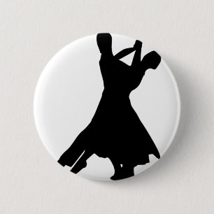 Standard Dance 2 Inch Round Button