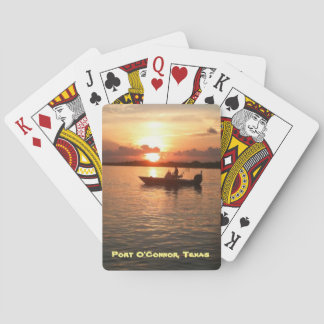 Standard Deck of Cards - Port O'Connor, TX sunrise