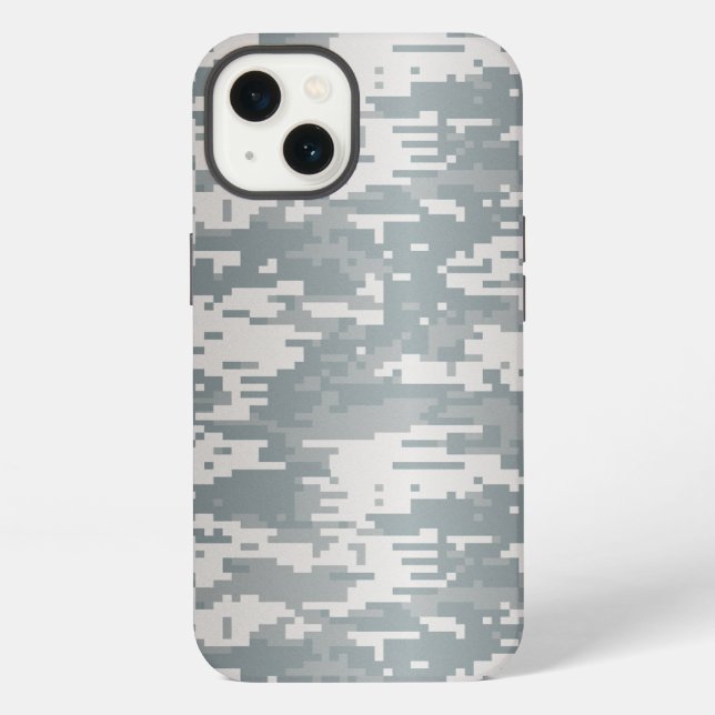 Standard Digital Camo iPhone Case (Back)