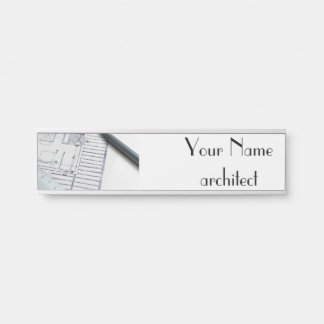 standard hanging name plate