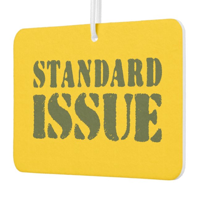 STANDARD ISSUE AIR FRESHENER (Left)