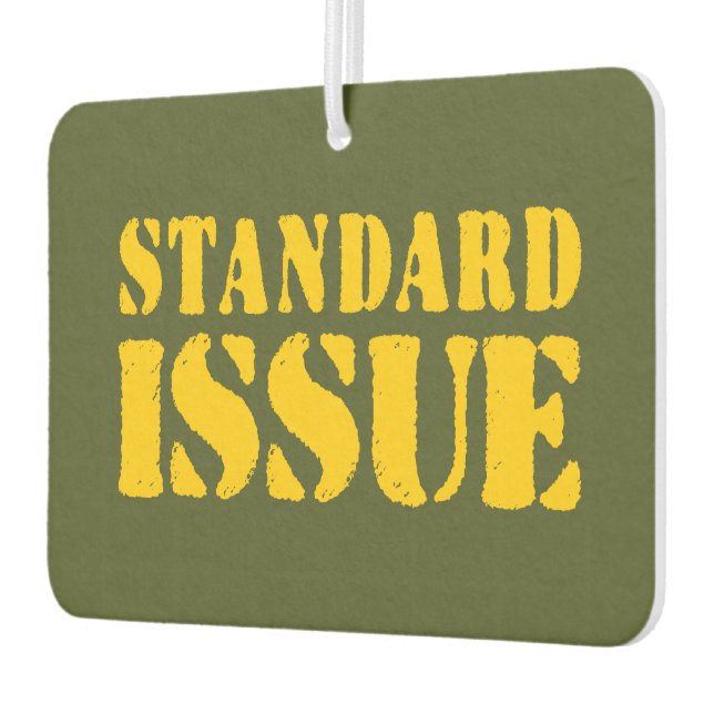 STANDARD ISSUE AIR FRESHENER (Left)