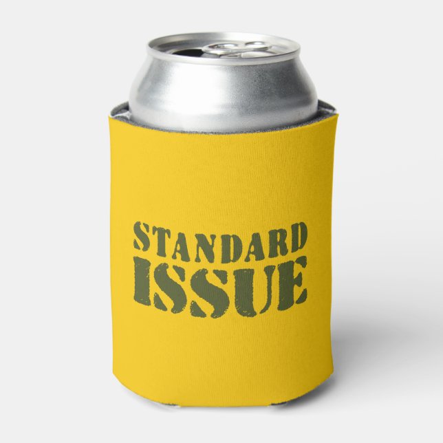 STANDARD ISSUE CAN COOLER (Can Front)