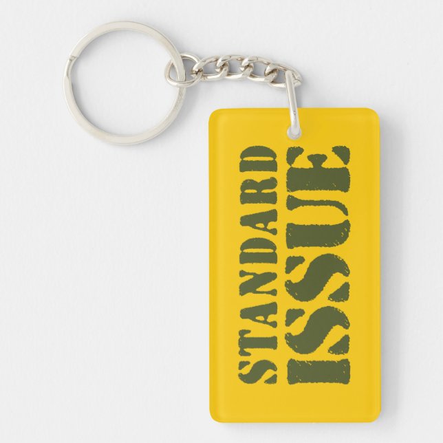 STANDARD ISSUE KEYCHAIN (Front)