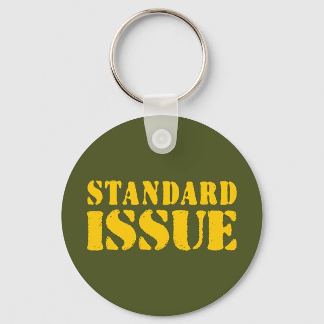 STANDARD ISSUE KEYCHAIN (Front)