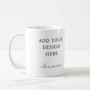 Standard Mug Blank Template Upload your own design