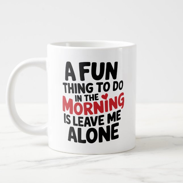 Standard Mug - Leave me Alone (Left)