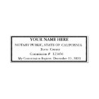 Standard Notary Public Seal Stamp
