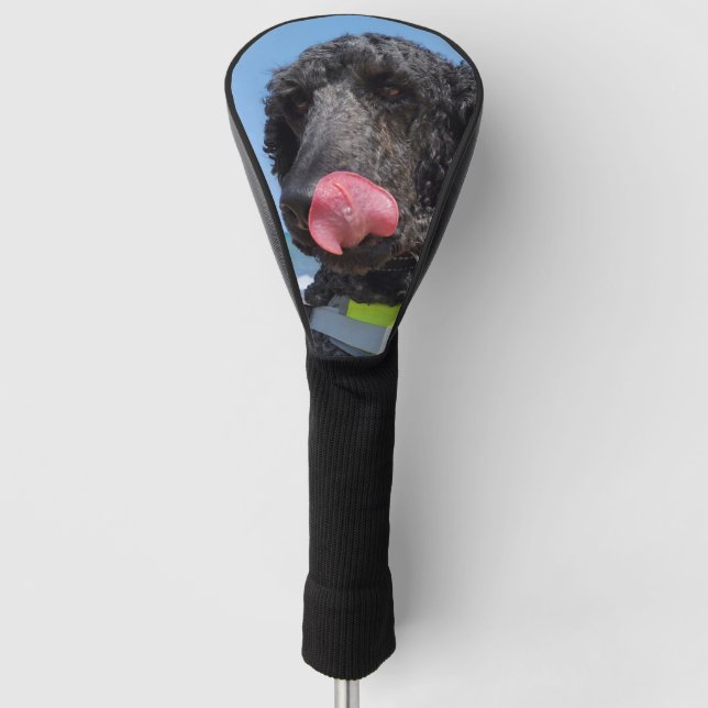 Standard Poodle Golf Head Cover (Front)