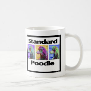 Standard Poodle Pop Art Coffee Mug