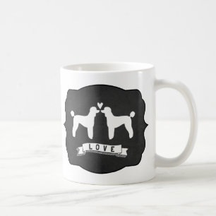 Standard Poodles Love Coffee Mug