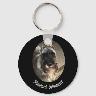 Standard Schnauer Key Chain