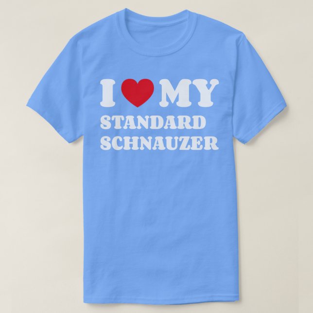Standard Schnauzer 2 T-Shirt (Design Front)