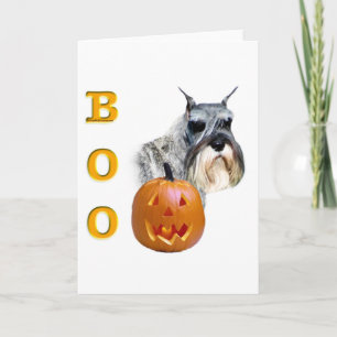Standard Schnauzer Boo Card