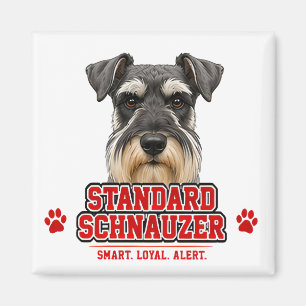 🐾 Standard Schnauzer Lover Pride 🐾 Magnet