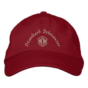 Standard Schnauzer Mom Gifts Embroidered Hat