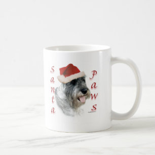 Standard Schnauzer Santa Paws Coffee Mug