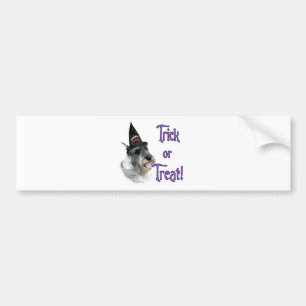 Standard Schnauzer Trick Bumper Sticker
