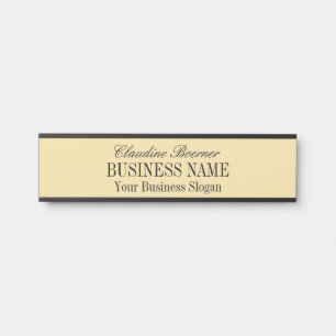 Standard Size Name Plate Crafter Artist Business