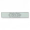 Standard Size Name Plate Crafter Artist Business