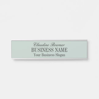 Standard Size Name Plate Crafter Artist Business