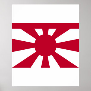 Standard Vice Admiral Imperial Japanese Navy, Japa Poster