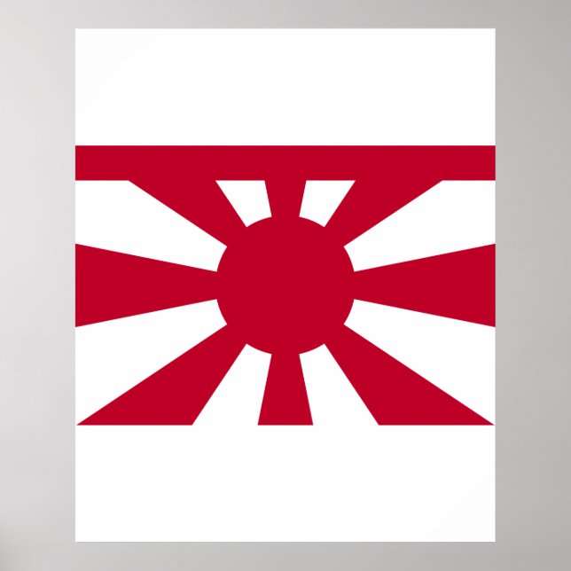 Standard Vice Admiral Imperial Japanese Navy, Japa Poster (Front)