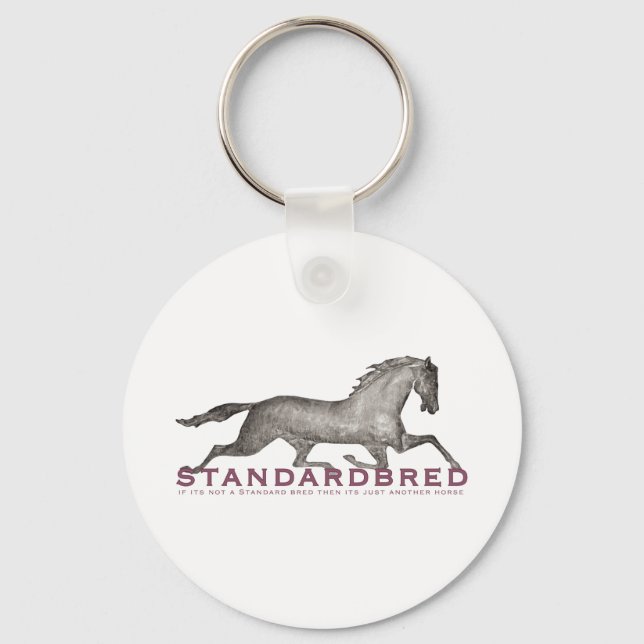 Standardbred Keychain (Front)