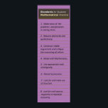 Standards for Mathematical Practices Poster<br><div class="desc">Standards for students mathematics practices poster. Common core Mathematics</div>
