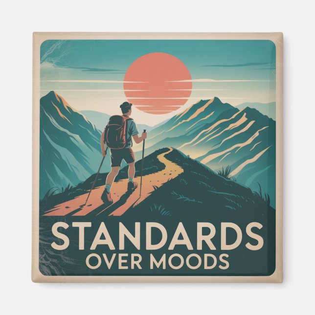 Standards Over Moods Magnet (Front)