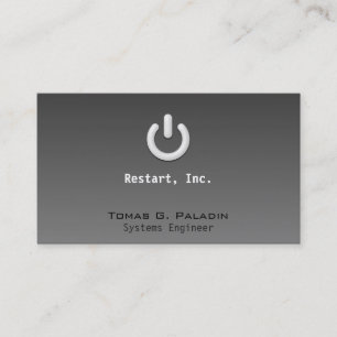 Standby with Light Gradient Business Card