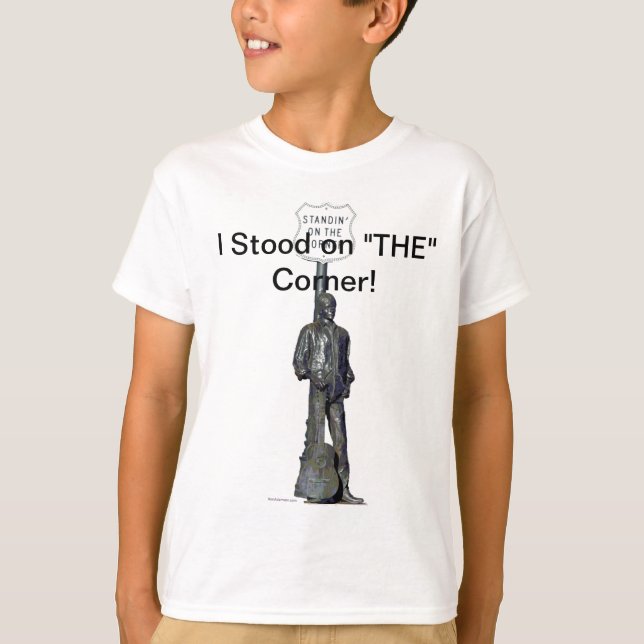 Standin' on "THE" Corner! in Winslow Arizon T-Shirt (Front)