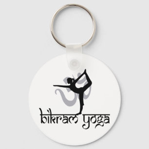 Standing Bow Pulling Pose Bikram Yoga Keychain