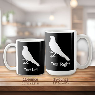 Standing Canary Bird Coffee Mug