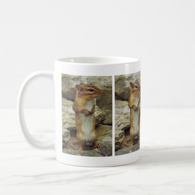 Standing Chipmunk Coffee Mug (Left)