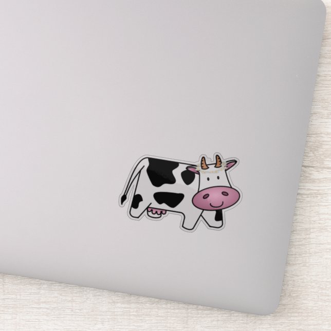 Standing Cow with Daisies (Detail)