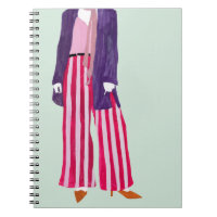 Standing Fashion Figure - Striped Pants
