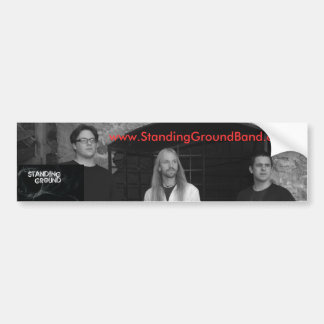 Standing Ground Bumper Sticker