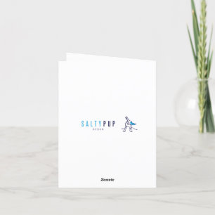 Standing Hare Thank You Card