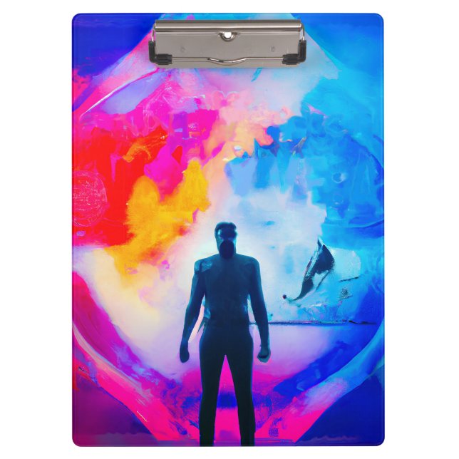 Standing in Colours Clipboard (Front)