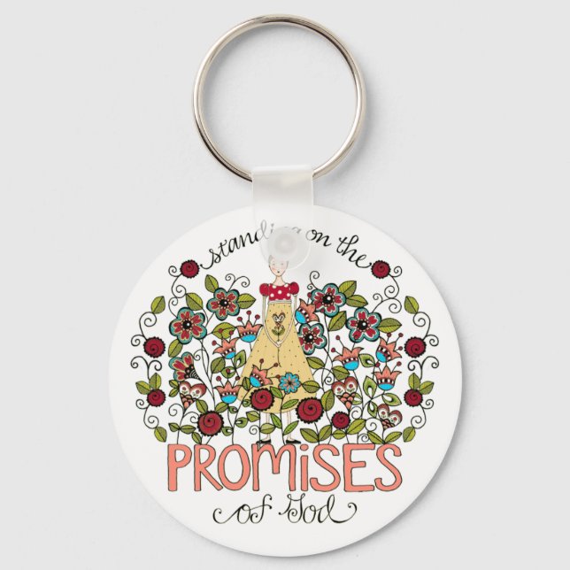 Standing on God's Promises Key Chain (Front)