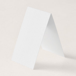 Standing Out with Folded Horizontal Brilliance Business Card