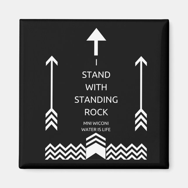 Standing Rock Magnet (Front)