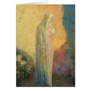 Standing Veiled Woman