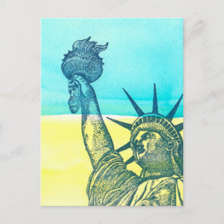 Standing with Ukraine Postcard