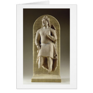 Standing youth or Maitreya, Gandhara (stucco)