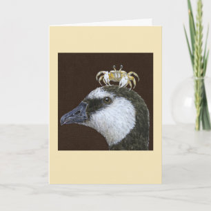 Standish the barnacle goose card