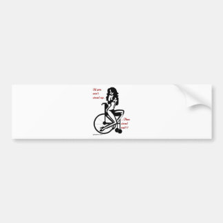 standout bumper sticker