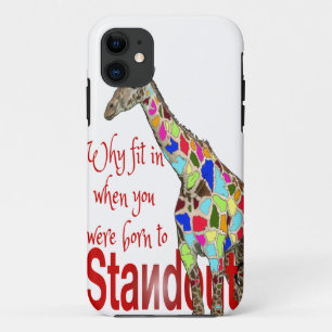 Standout cute giraffe iphone cases