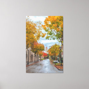 Stanford Campus in Autumn Canvas Print